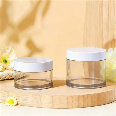 Pot en plastique à large ouverture